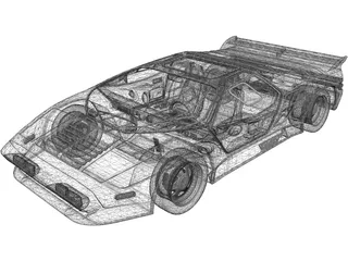 Vector W8 3D Model preview