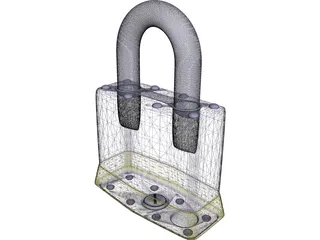 MasterLock 3D Model preview