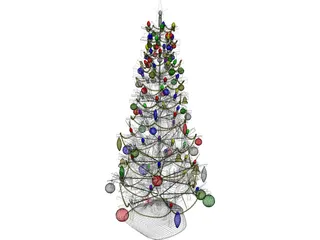 Christmas Tree 3D Model preview