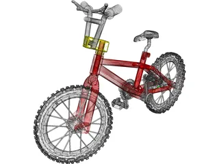 Bicycle 3D Model preview