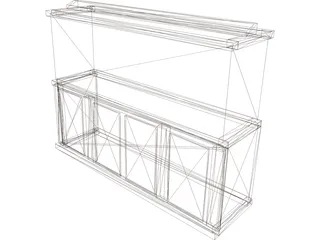 Aquarium 3D Model preview
