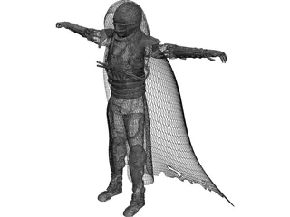 Razor 3D Model preview
