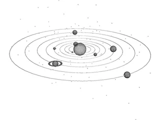 Solar System 3D Model preview