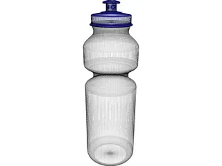 Drink Bottle 500 ml 3D Model preview