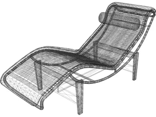 Armchair 3D Model preview