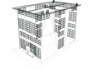 House 3D Model preview