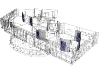 Art Gallery 3D Model preview