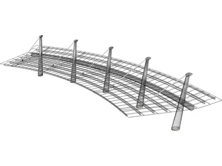 Building Canopy 3D Model preview