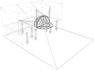 Building Canopy 3D Model preview