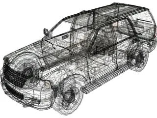Ford Expedition 3D Model preview
