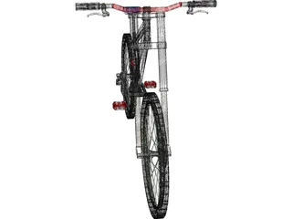 Bike Rocky Mountain RM7 3D Model preview