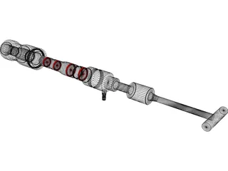 Hot Stab 3D Model preview