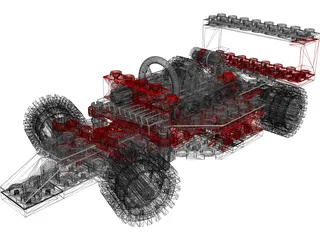 Toy Car 3D Model preview