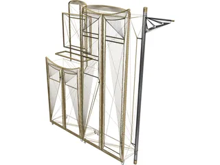 Wardrob 3D Model preview