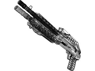SPAS 12 3D Model preview