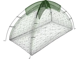 Tent 3D Model preview