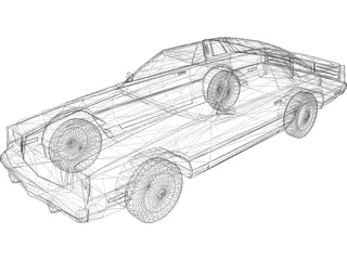 Chrysler Cordoba 3D Model preview
