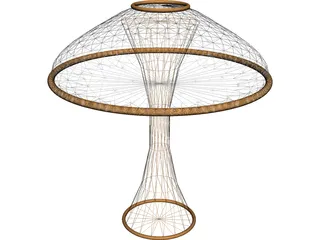 Desk Lamp 3D Model preview