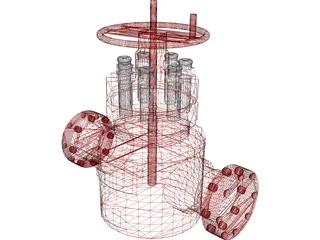 Valve 3D Model preview