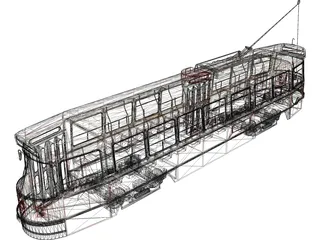 Toronto Coach 3D Model preview
