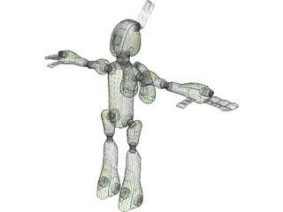 Kyo Robot 3D Model preview
