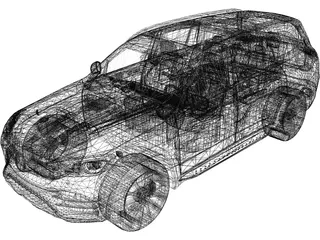 Mercedes-Benz GLS580 (2020) 3D Model preview