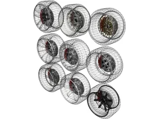 Rim Collection 3D Model preview
