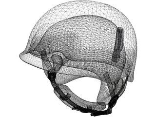 Helmet 3D Model preview