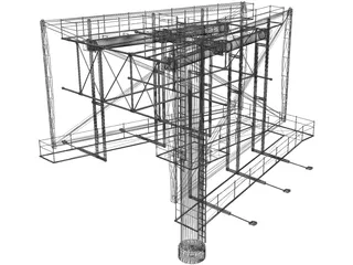 Billboard 3D Model preview