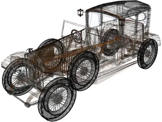 Hispano-Suiza 3D Model preview