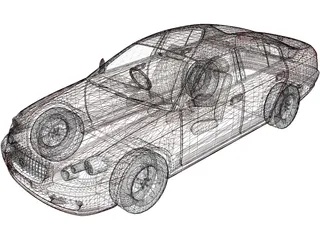 Infiniti Q45 (2002) 3D Model preview