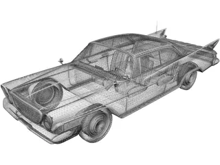 Chrysler Newport (1961) 3D Model preview