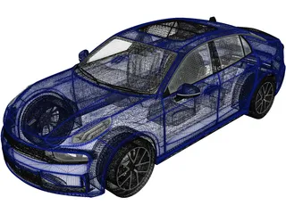 Lynk & Co 03 3D Model preview