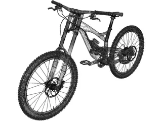 Bike MTB 3D Model preview