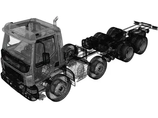Volvo VM 270 Chassis 3D Model preview