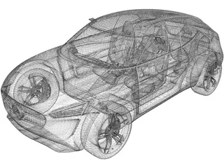 Mercedes-Benz Vision G-Code 3D Model preview