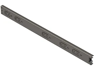 Telescopic Slide 3D Model preview