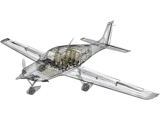 Cirrus SR22 3D Model preview