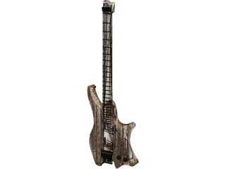 Strandberg Boden J6 Bass Guitar 3D Model preview
