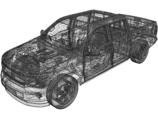 Ford F-150 (2019) 3D Model preview