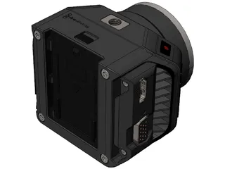 Black Magic Micro Studio 3D Model preview