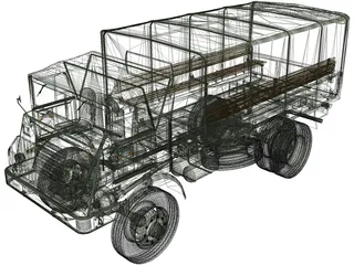 Pegaso 3045 3D Model preview