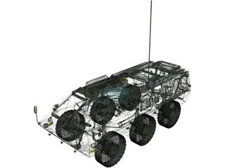 Pegaso 3560 BMR 3D Model preview