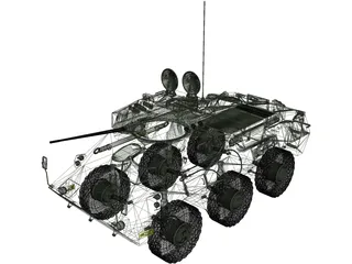 Pegaso VEC-M1 3D Model preview