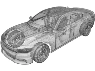 Dodge Charger 3D Model preview