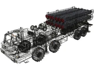 S-350 Vityaz 3D Model preview