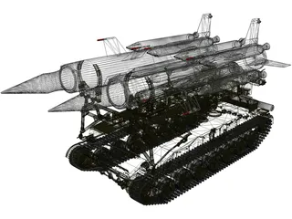 SA-4 Ganef 3D Model preview