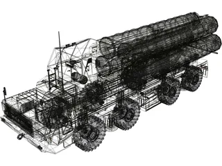 SA-10 Grumble 3D Model preview