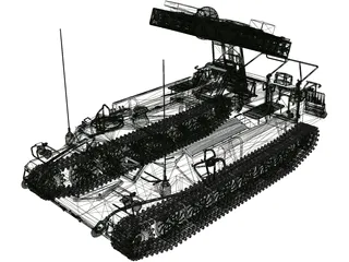 SA-13 Gopher 3D Model preview
