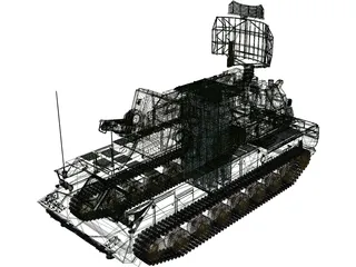 SA-15 Tor-M1 3D Model preview